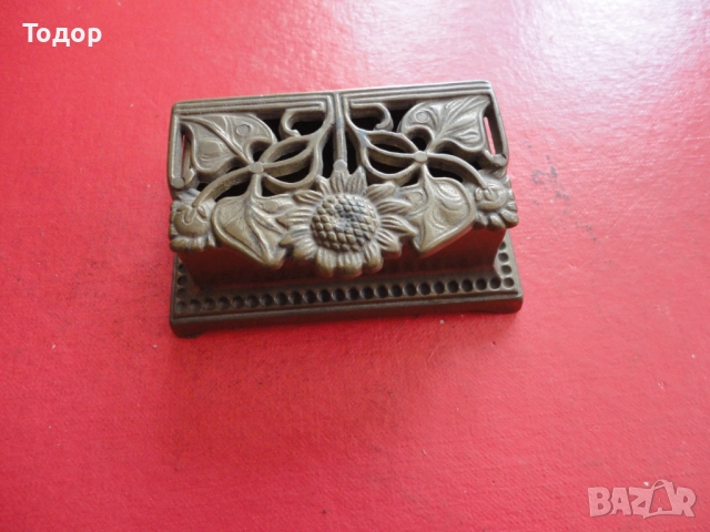 Невероятна ажурна бронзова кутия за бижута , снимка 7 - Колекции - 52673579