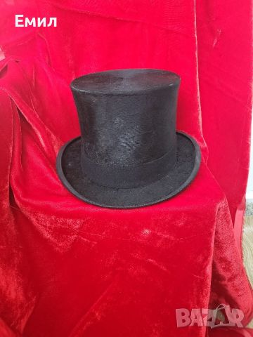 Антикварна шапка цилиндър G.A.DUNN, снимка 1 - Колекции - 45155074