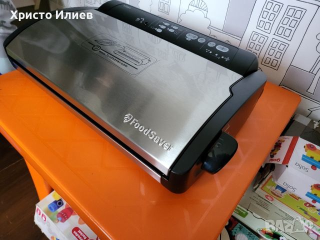 Уред за вакуумиране Foodsaver V2860I 3 скорости с кутия комплект, снимка 16 - Други - 45615036