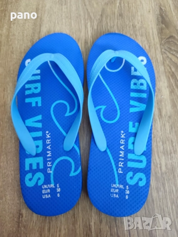 Детски джапанки - 38 номер, снимка 3 - Детски джапанки - 51476813