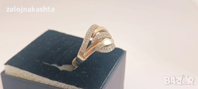 Златен пръстен -4,15гр/14кр, снимка 3 - Пръстени - 54025921