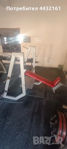 Наклонена лежанка "Иван". Лежанка за горна част гърди, снимка 6 - Фитнес уреди - 53483339