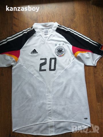 Adidas Germany Football Team 2004/05 Home Jersey - ретро футболна тениска  М, снимка 6 - Тениски - 45638259