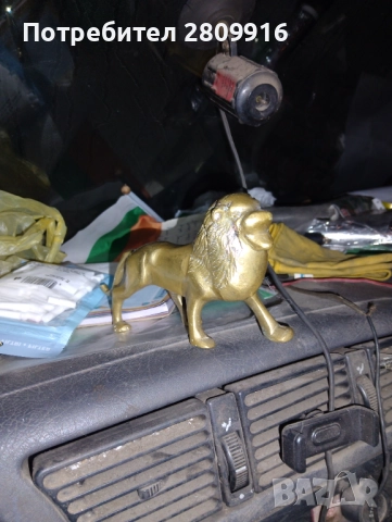 Статуя на бронзов лъв , снимка 2 - Антикварни и старинни предмети - 52853721