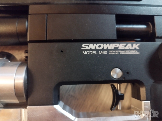 PCP Snowpeak m60  доработка, снимка 2 - Въздушно оръжие - 52202887