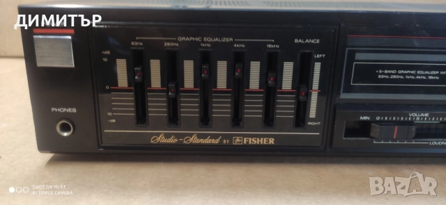 Усилвател FISHER CA-321 , снимка 7 - Ресийвъри, усилватели, смесителни пултове - 51772383