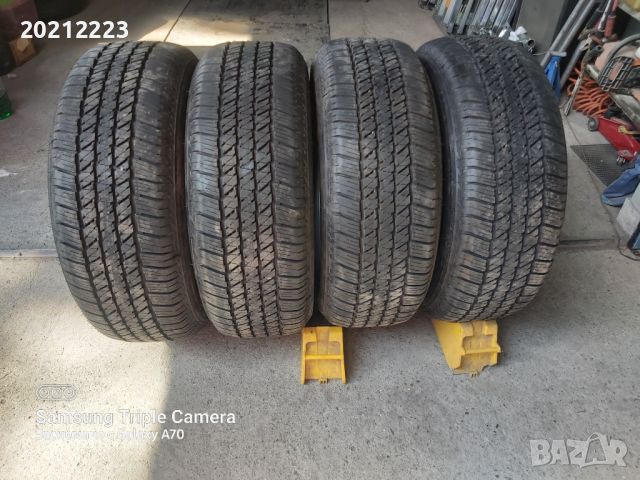 4 броя летни гуми 265/60R18 Bridgestone, снимка 7 - Гуми и джанти - 46515261