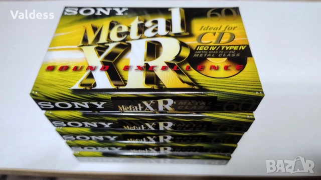 Аудио касети SONY position METAL type IV