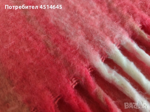 Шал нов мек лек топъл 210/40 см., снимка 2 - Шалове - 52216109