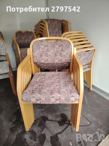 Дървени столове А114, снимка 1