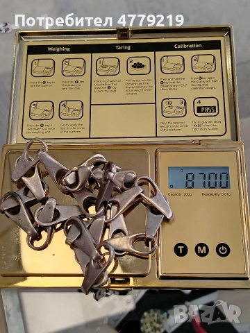 Масивен сребърен ланец , снимка 5 - Колиета, медальони, синджири - 54106114