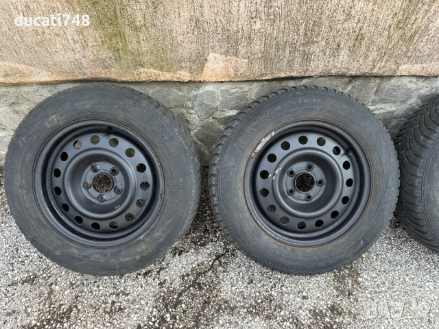 4бр. железни джанти 5х114.3 с гуми - Hyundai Tucson, IX35, Kia Sportage, снимка 5 - Гуми и джанти - 53928678