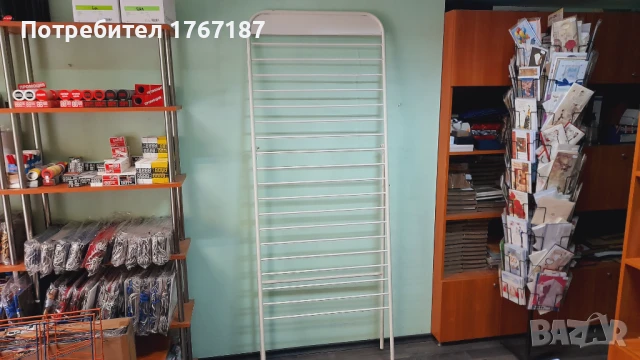 Метален стелаж за хартия, вестници голям 75-200 см, щендер за хартия, снимка 6 - Друго - 50522970