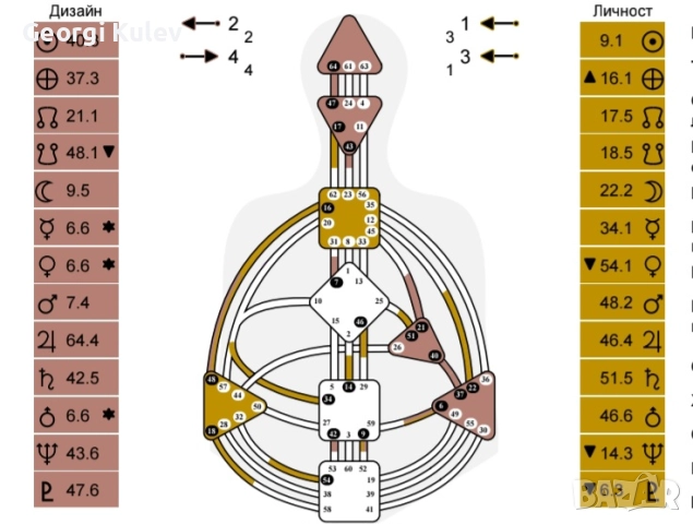 Хороскоп–Астрология, Нумерология и Human Design, снимка 3 - Други услуги - 51686001