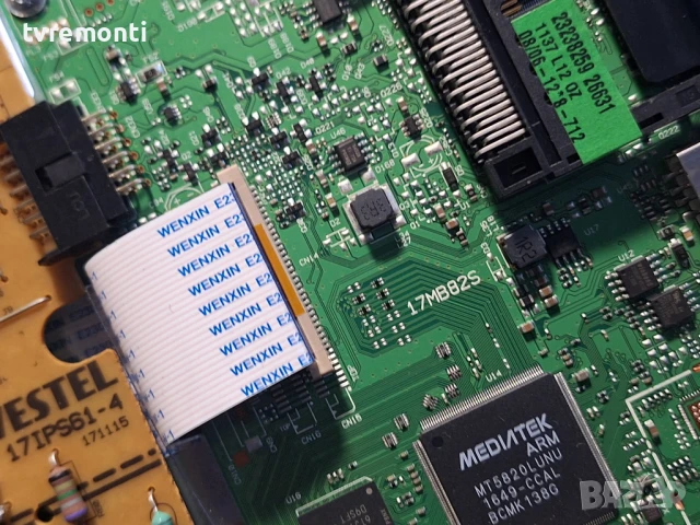 MAIN BOARD ,17MB82S - for,F&u  FL28409 for 28inc VES275WNVX-N04, снимка 2 - Части и Платки - 50570654