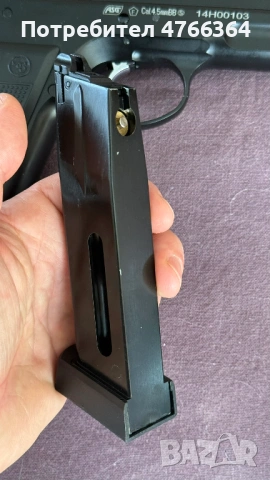 Въздушен пистолет ASG CZ 75 full metal blowback, снимка 6 - Въздушно оръжие - 53846234