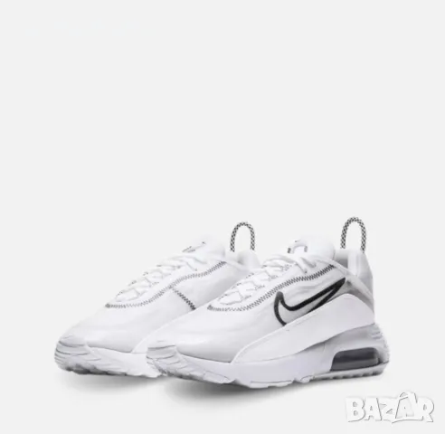 НАМАЛЕНИЕ !!! Mаратонки Nike Air Max 2090 White/Grey CK2612-100 №37.5, снимка 3 - Детски маратонки - 47136084