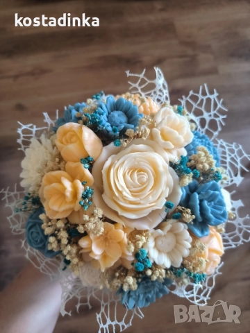 Сапунени букети , снимка 17 - Изкуствени цветя - 51714080