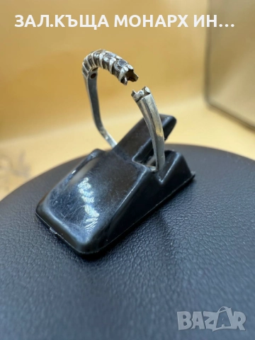 Сребърен пръстен/скъсан, снимка 3 - Пръстени - 51468946