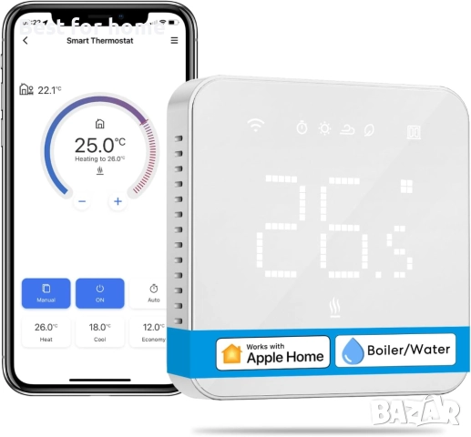 Meross WiFi интелигентен термостат за бойлери