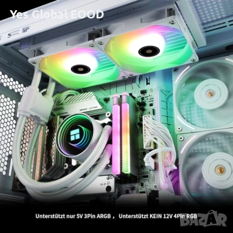 Thermalright Frozen Notte 240 White ARGB, снимка 6 - Други - 53441763