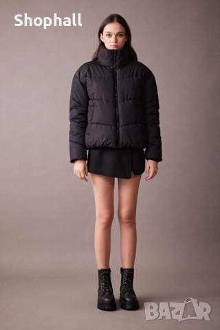 Късо пухено яке размер S