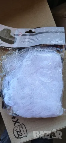 НОВ дъждобран за количка+2 броя комарници нови бял и черен, снимка 3 - Детски колички - 50055132