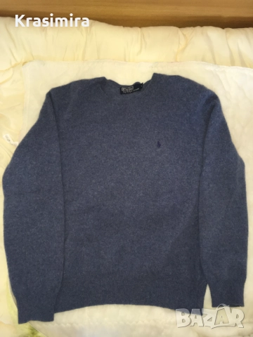 Мъжки пуловер размер (L) на Polo by Ralph Lauren от Италия, снимка 3 - Пуловери - 52940245