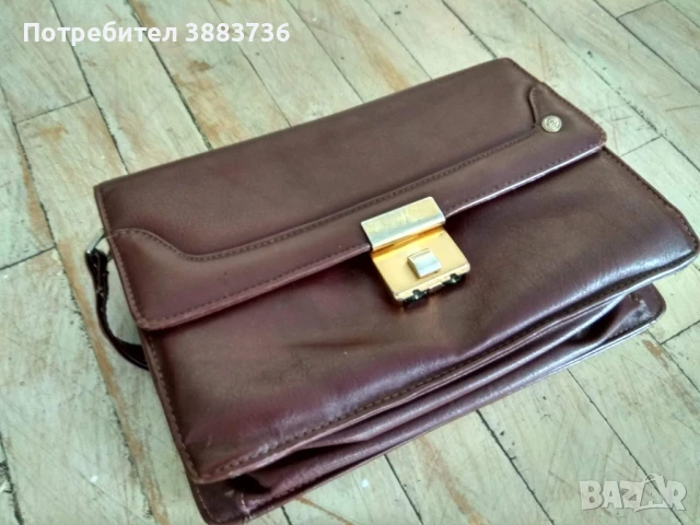 Ръчна чантичка,естествена кожа и шифър, снимка 4 - Чанти - 50923649