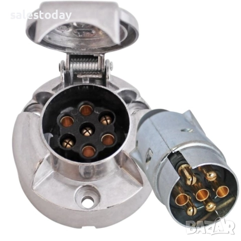 Букси за кемпер, караван и ремарке- комплект, Адаптор, мъжки и женски преходник