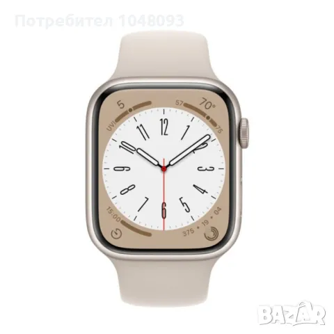 Apple Iwatch. серия 8, GPS + Celluar, 41 mm, aluminium, снимка 1 - Смарт гривни - 48575417