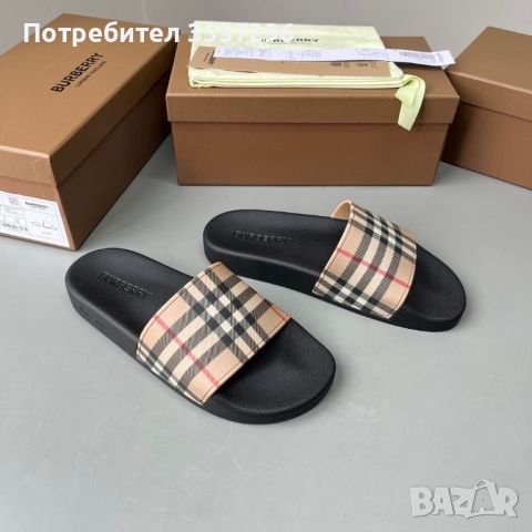 Чехли Burberry, снимка 1 - Мъжки чехли - 46647027