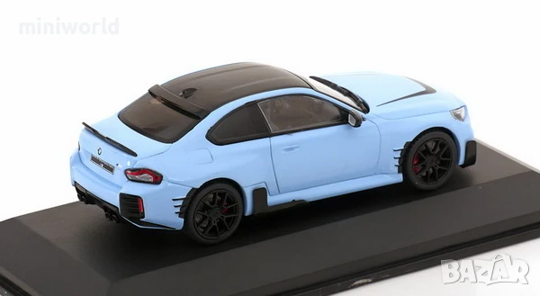 BMW M2 M (G87) Performance 2023 - мащаб 1:43 на SOLIDO моделът е нов в PVC дисплей-кейс, снимка 2 - Колекции - 51281621