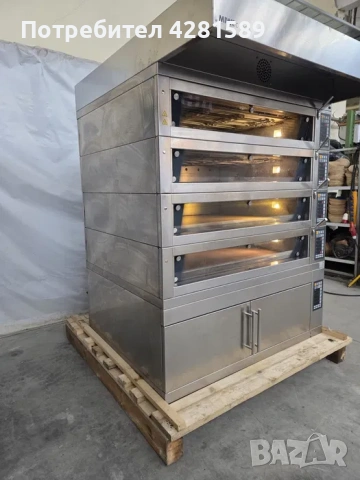 Подова фурна Miwe Condo с шапка/ пароуловител и втасвател