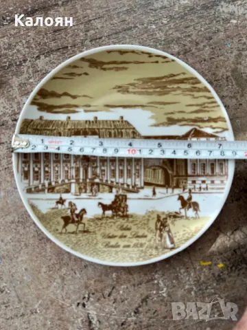 Колекционерска чиния от западна Германия , снимка 3 - Колекции - 49977326