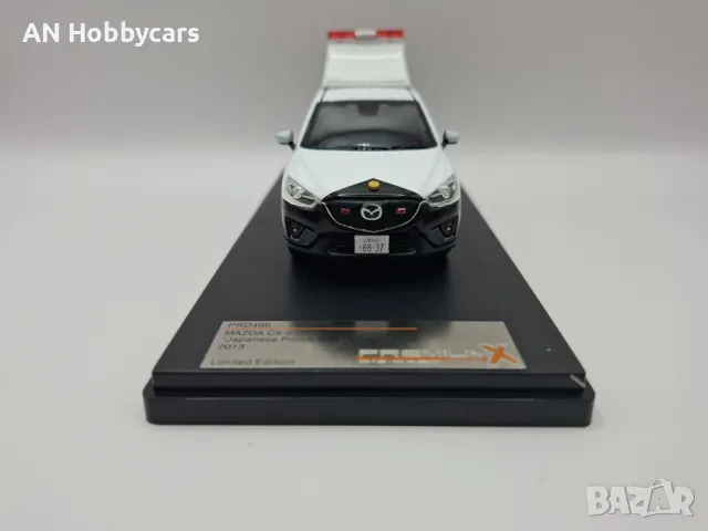 Mazda CX-5 RHD Japanese Police with LED roof sign 1:43 PremiumX, снимка 4 - Колекции - 48688853