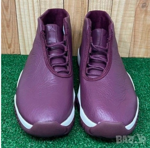 Кожени маратонки / кецове Nike  Jordan Future, бордо/вино Phantom  номер 42 ,5, снимка 6 - Маратонки - 52723311