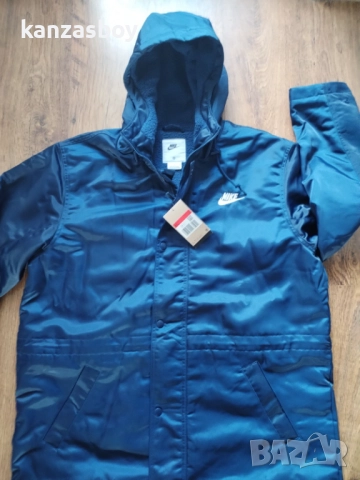 Nike M NK CLUB STADIUM PARKA - страхотна мъжка парка НОВА С ЕТИКЕТИ размер ХС и Л, снимка 4 - Якета - 52485573