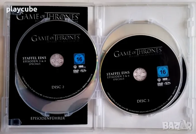 Game of Thrones - Игра на тронове - Сезон 1 на DVD, снимка 3 - DVD филми - 49600117