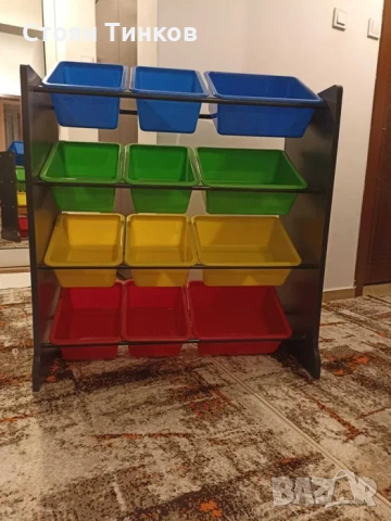 Органайзер за детски играчки, снимка 5 - Мебели за детската стая - 53698875