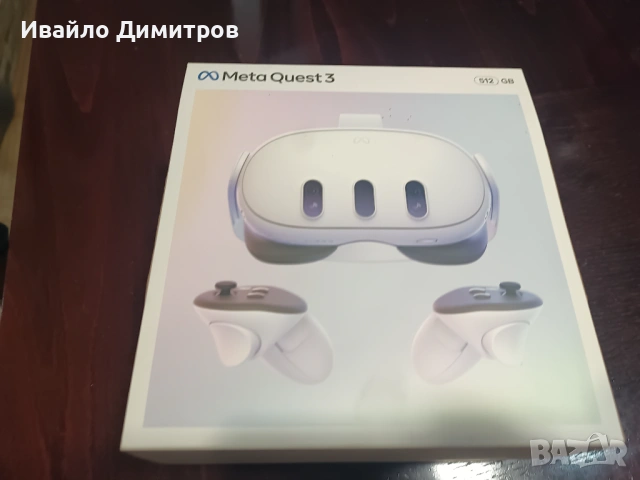  VR Очила META Quest 3 512GB, снимка 2 - Други игри и конзоли - 53611442