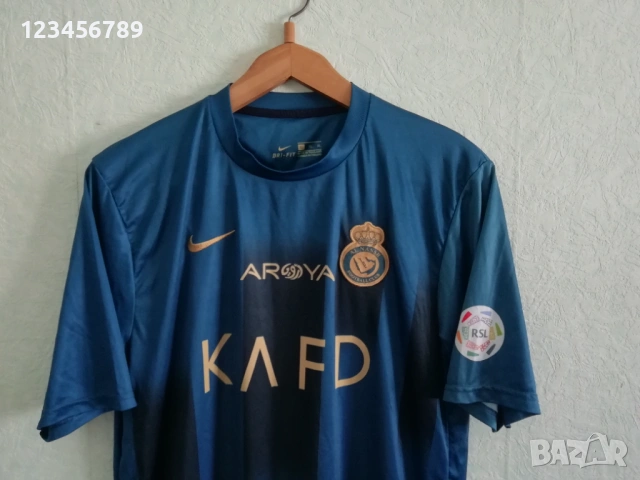 Al Nassr Cristiano Ronaldo Nike футболна тениска фланелка Ал Насър Роналдо екип XL , снимка 4 - Тениски - 53922830