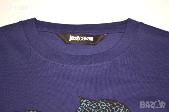 Just Cavalli - мъжка тениска, размер XXL (Oversized), снимка 2 - Тениски - 53198903