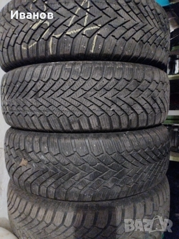 запазени зимни гуми continental 195х65х15 , снимка 4 - Гуми и джанти - 52193704