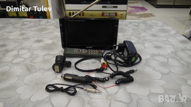 TFT LCD телевизор DIVA 12V, 7 инча, използван