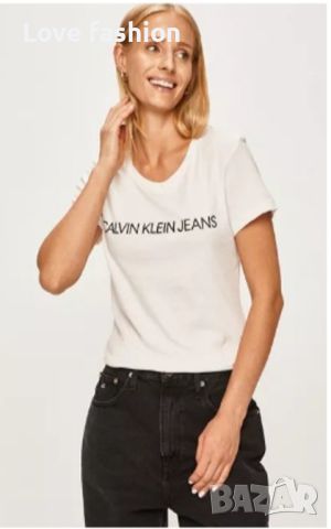 Оригинална тениска Guess, Calvin Klein , снимка 2 - Тениски - 46424342