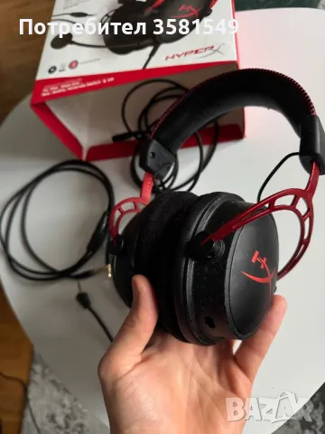 HyperX Cloud Alpha, снимка 5 - Слушалки за компютър - 49349797