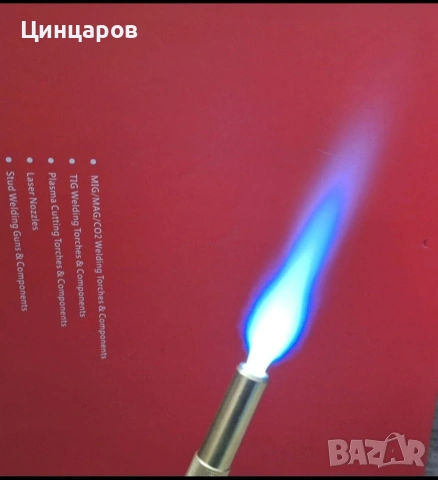Горелка с пиезо, маркуч 1.4м, мап газ темп. над 2100 градуса Целзий. Топене, спояване, подгряване , снимка 3 - Други машини и части - 53557145