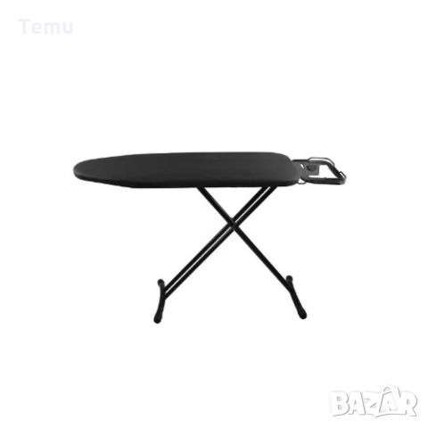 Луксозна маса за гладене с подвижна подложка за ютия, черна, снимка 8 - Ютии - 45775077