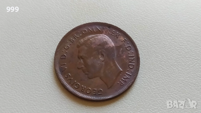 1 пени 1936, 1938, 1943, 50 цента 1981, 50 цента 1982 Австралия - Възпоменателна, снимка 7 - Нумизматика и бонистика - 40240231